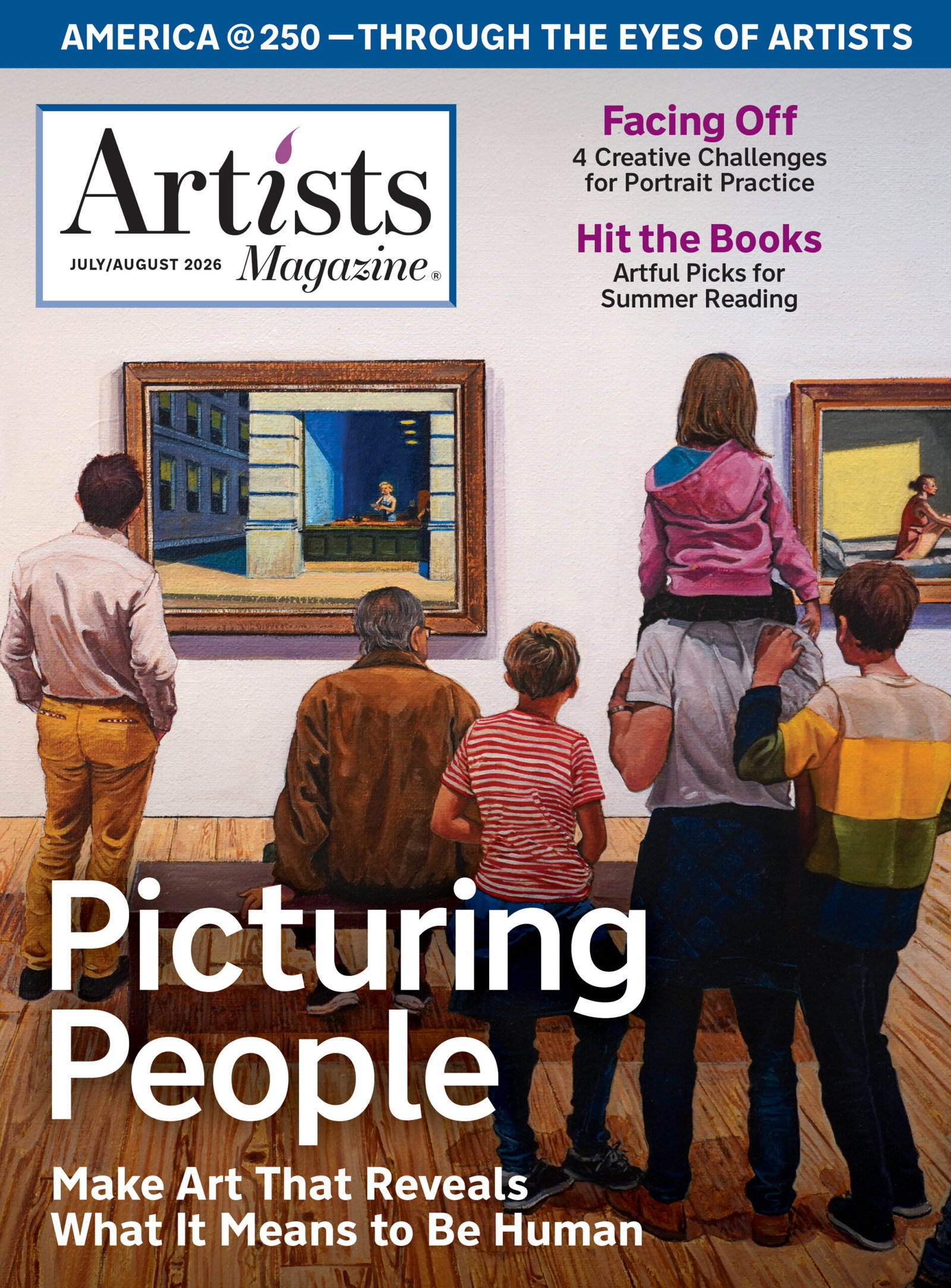 July/August issue of Artists Magazine