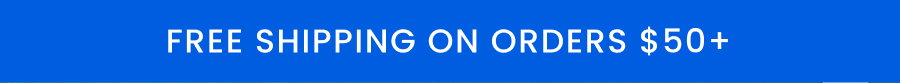 Free Shipping on orders $50USD+