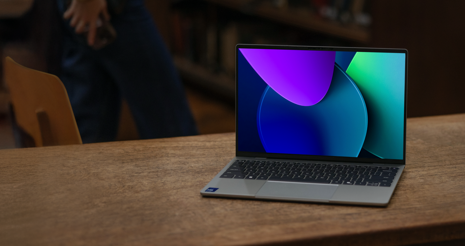 New XPS 13 Laptop sitting on desk