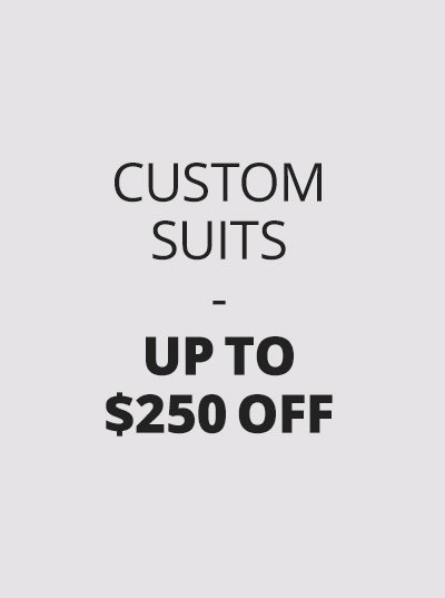 Custom Blazers - up to $150 off