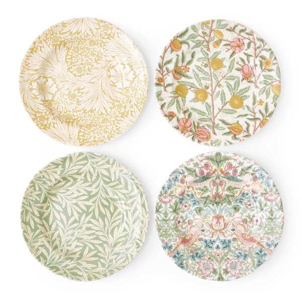 Morris & Co. Set of 4 Side Plates
