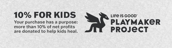 Your purchase helps kids in need. More than 10% of net profits are donated to help kids heal.