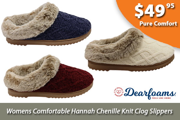 Dearfoams Womens Hannah Slippers $49.95