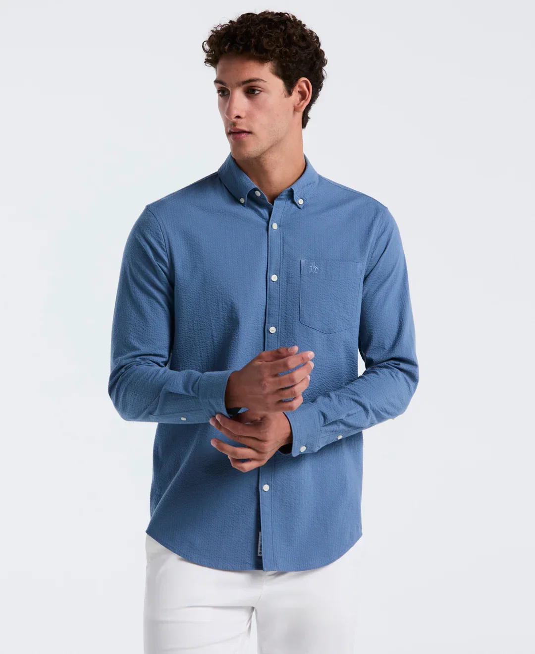 Shop Seersucker Long Sleeve Shirt