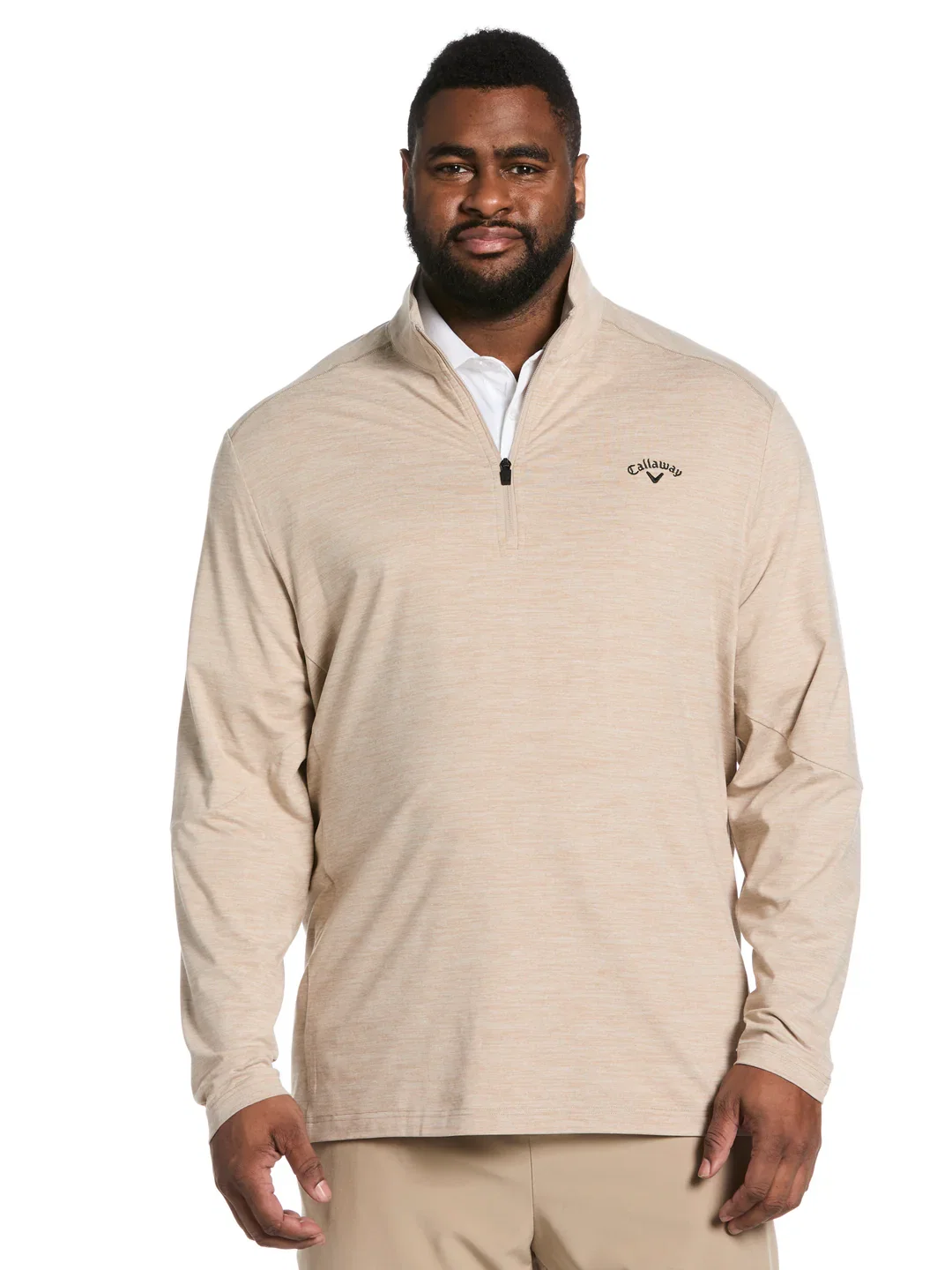 Big & Tall Lightweight Quarter Zip Golf Pullover Big & Tall Lightweight Quarter Zip Golf Pullover