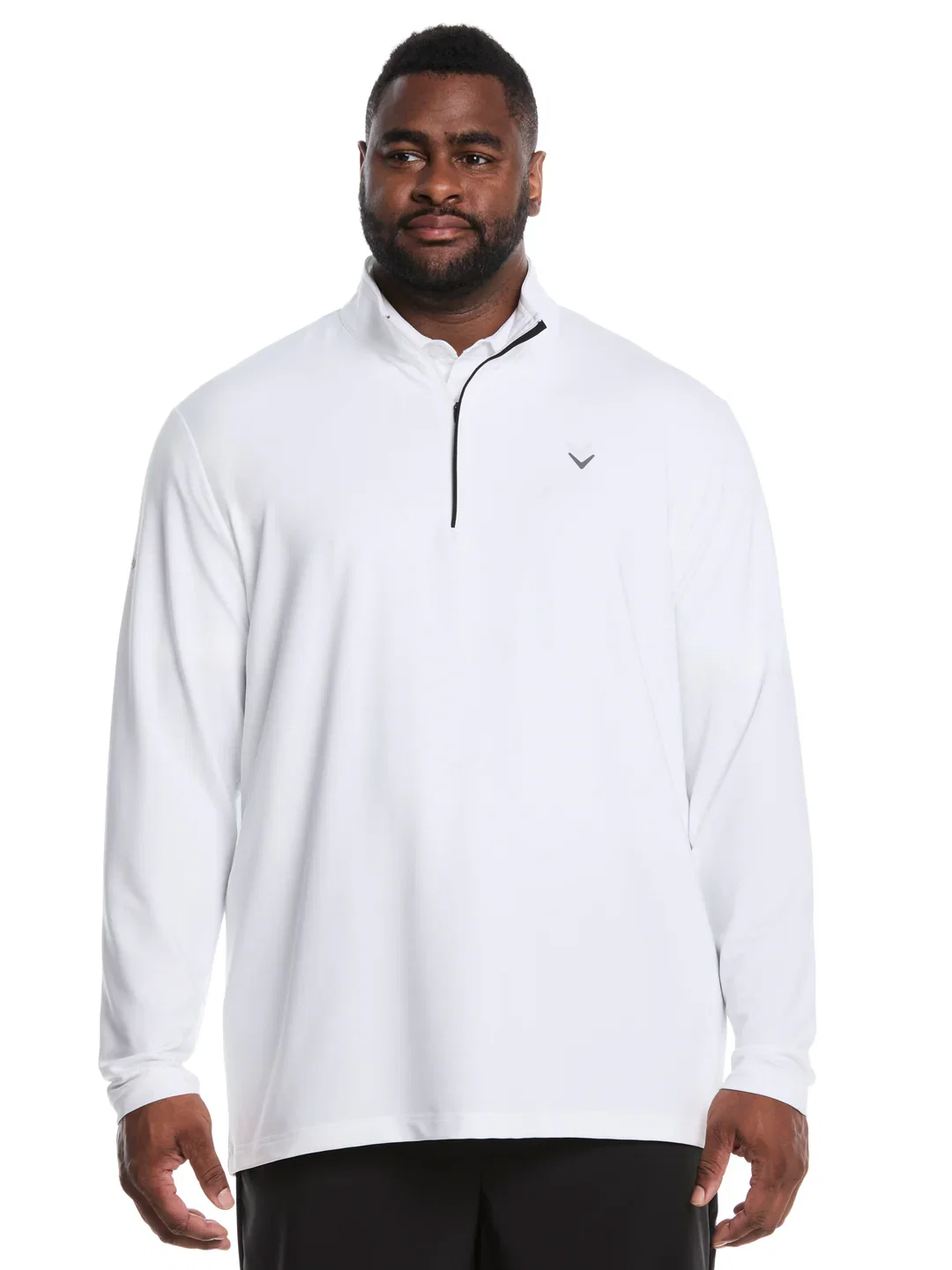 Big & Tall Solid Sun Quarter Zip Pullover Big & Tall Solid Sun Quarter Zip Pullover