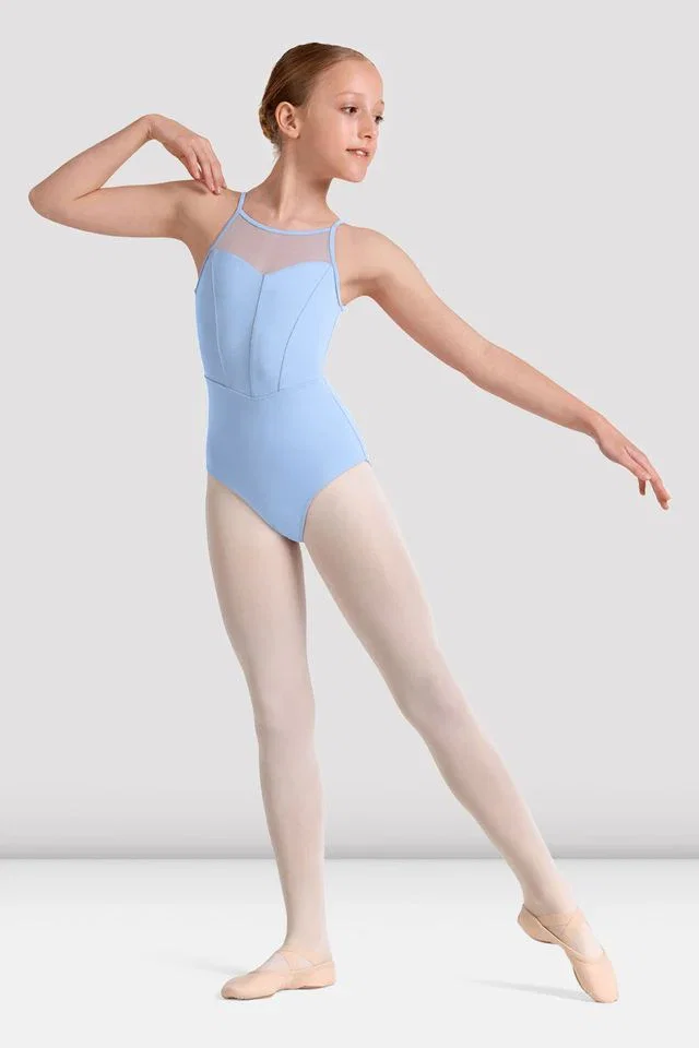 Image of Girls Mirella Kaleidoscope Halterneck Leotard