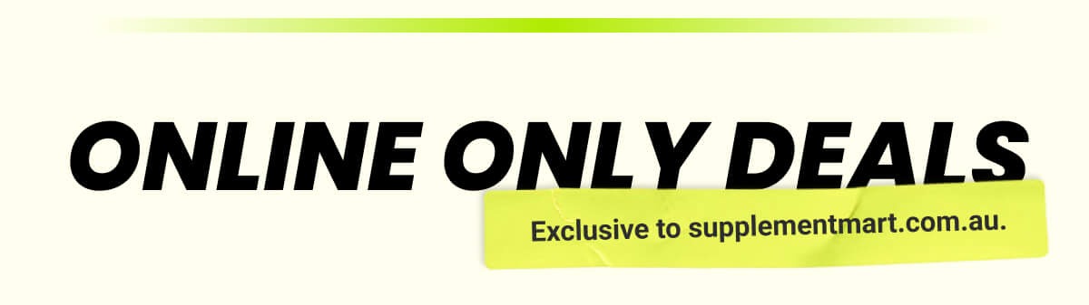ONLINE ONLY DEALS 