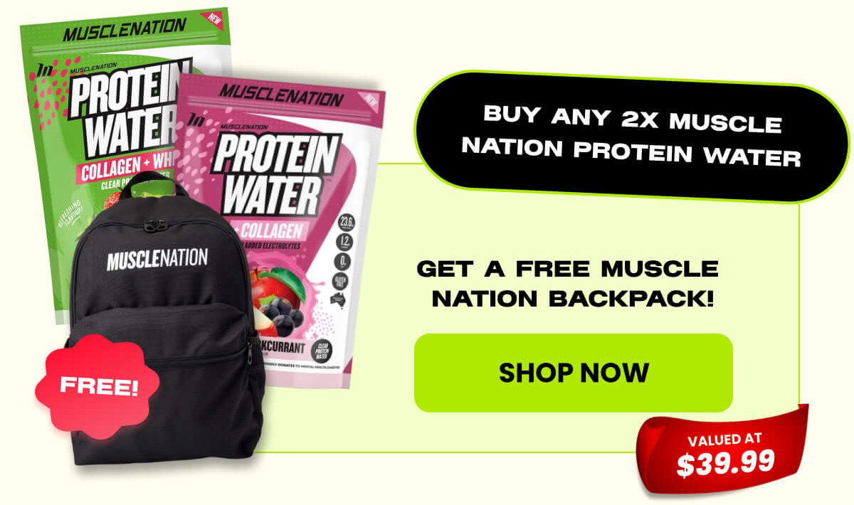 Buy any 2x Muscle Nation Protein Water