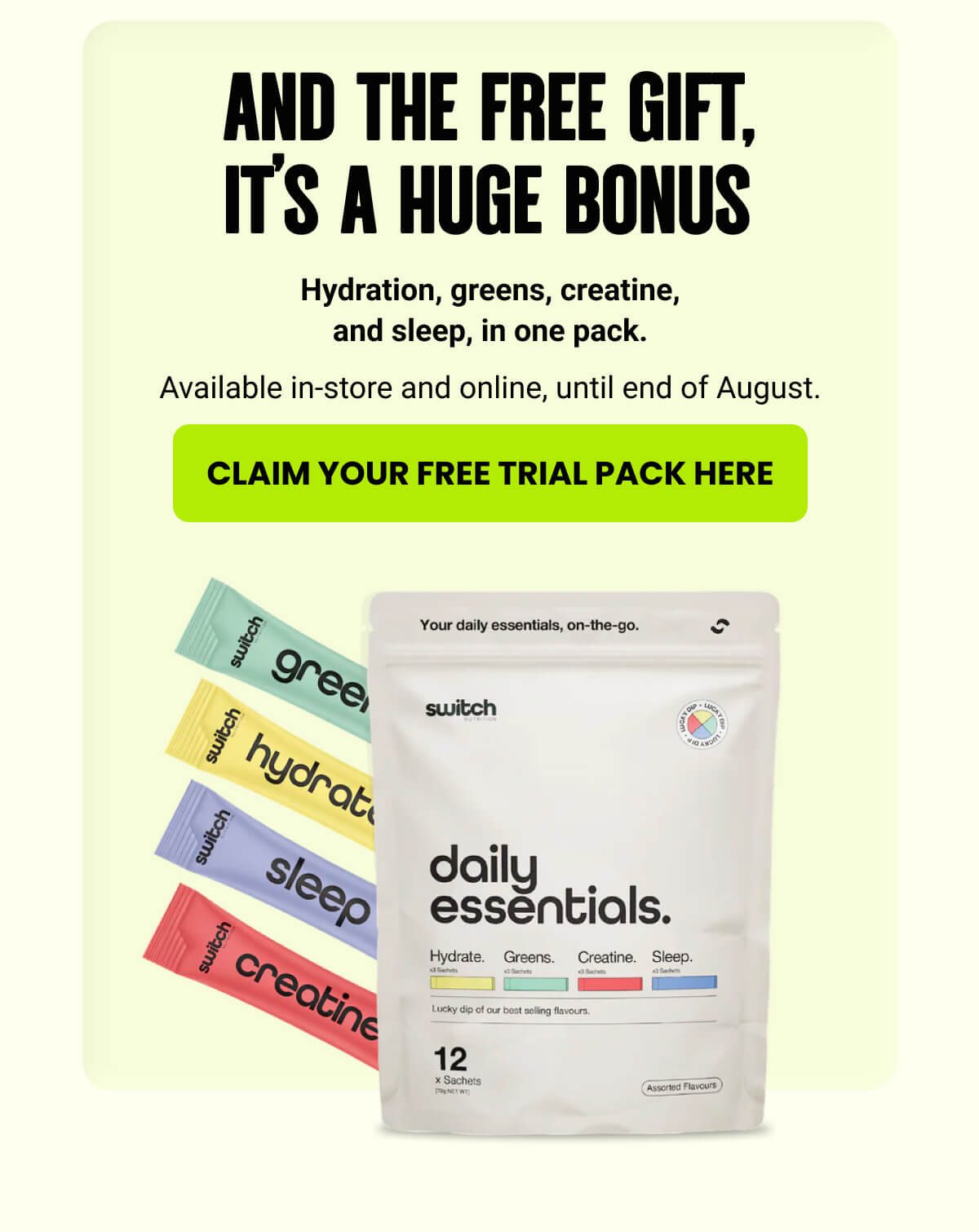 CLAIM YOUR FREE TRIAL PACK HERE