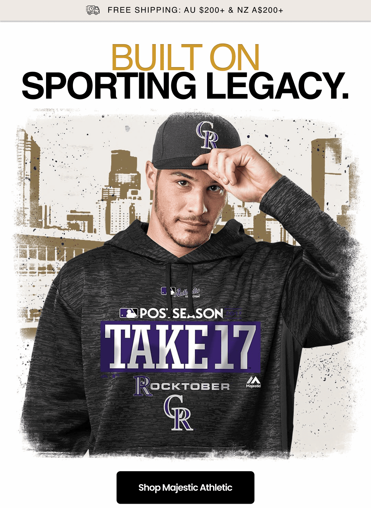 Built On Sporting Legacy. Shop Majestic Athletic