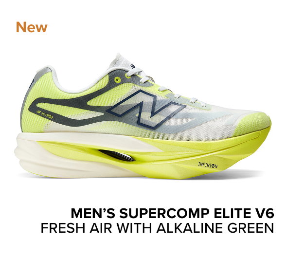 men’s SuperComp Elite v6 FRESH AIR WITH ALKALINE GREEN