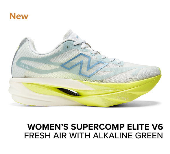 women’s SuperComp Elite v6 FRESH AIR WITH ALKALINE GREEN