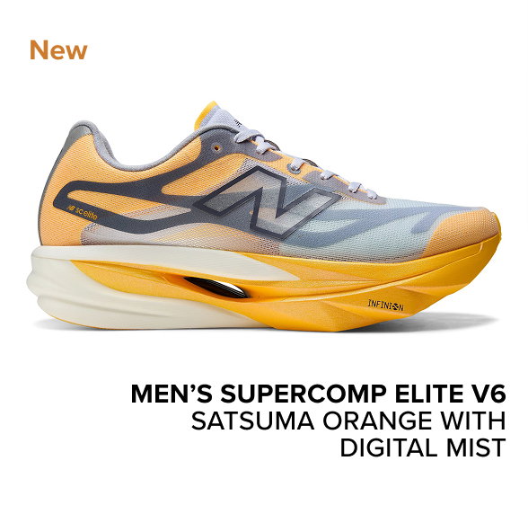 men’s SuperComp Elite v6 SATSUMA ORANGE WITH DIGITAL MIST