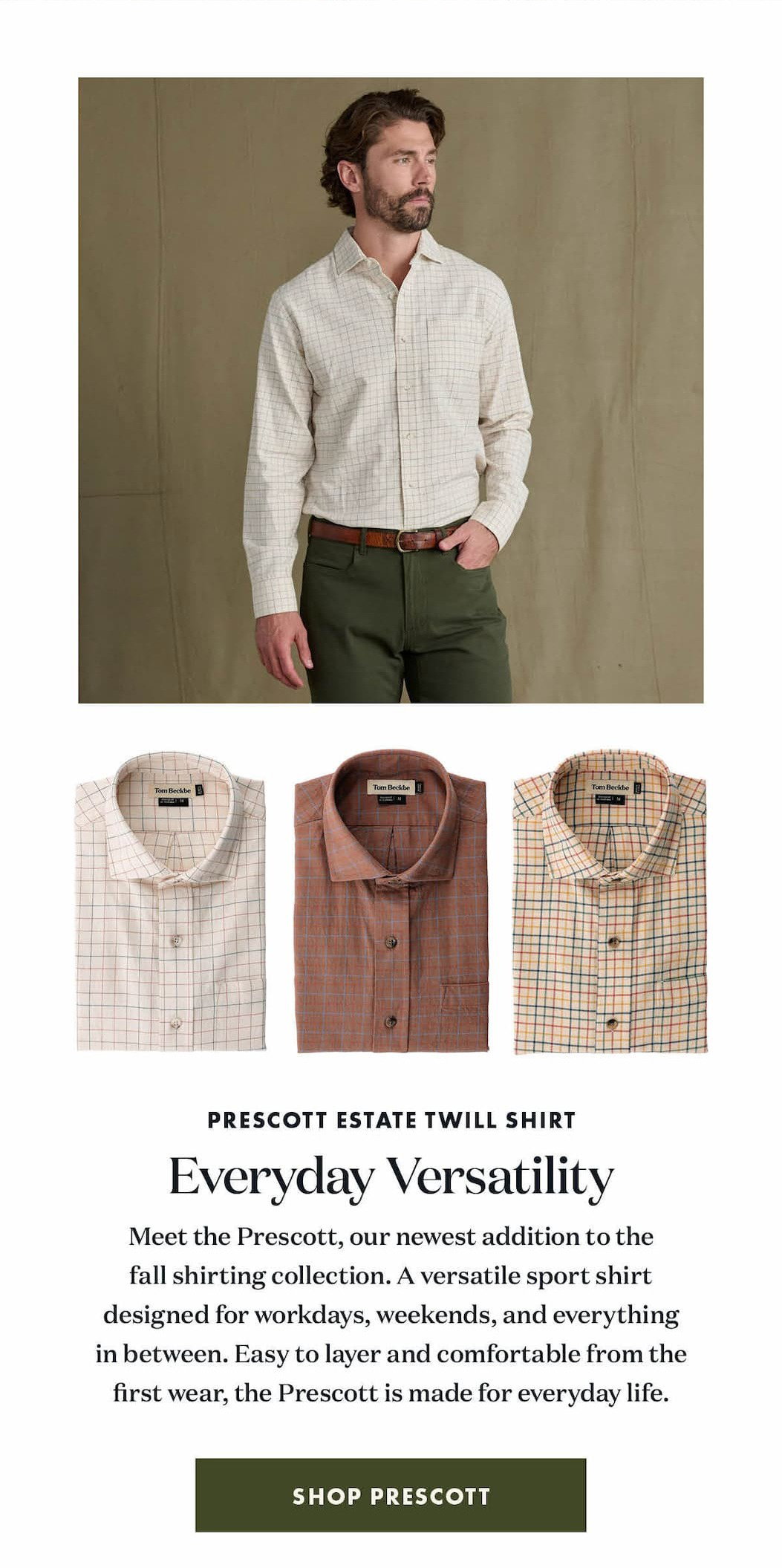 Prescott Estate Twill Shirt