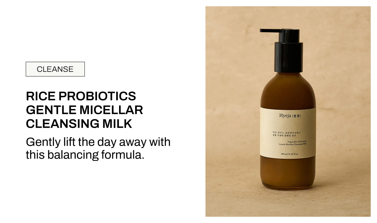 Rice Probiotics Cleansing Milk