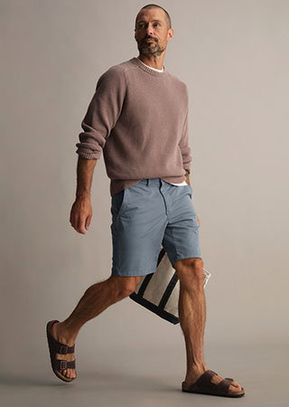 Sunwashed Khaki Shorts
