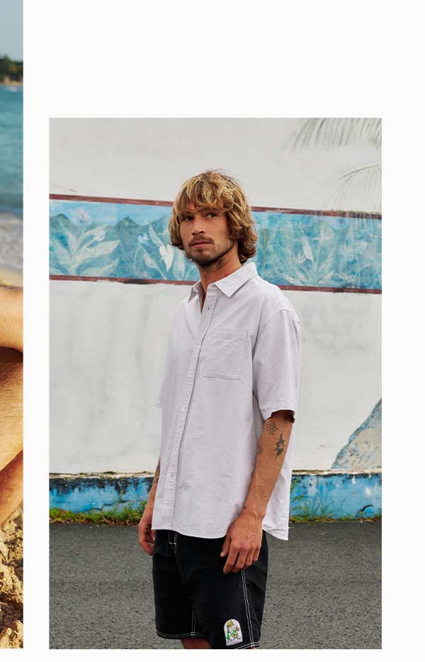 Man wearing the Ford Shirt