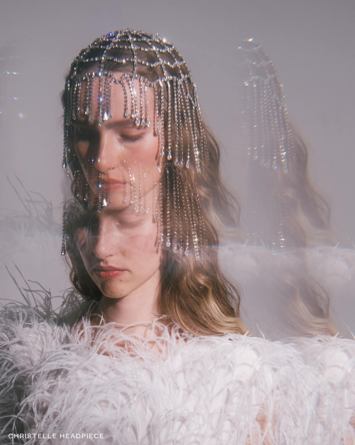 Christelle headpiece