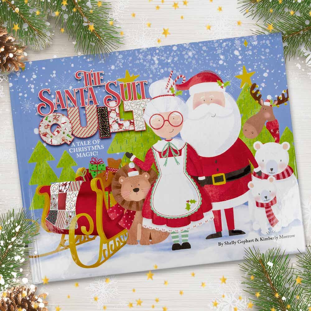Image of Santa Suit Quilt Kit - 3Wishes Fabric