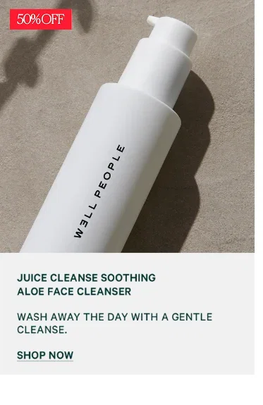 Juice Cleanse Soothing Aloe Face Cleanser