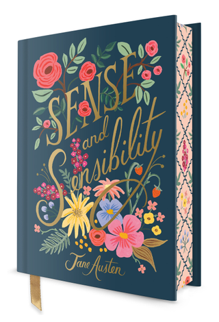 Book cover for sense and sensibility puffin in bloom deluxe edition jane austen