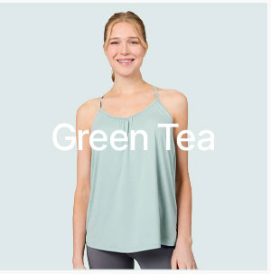 color: green tea