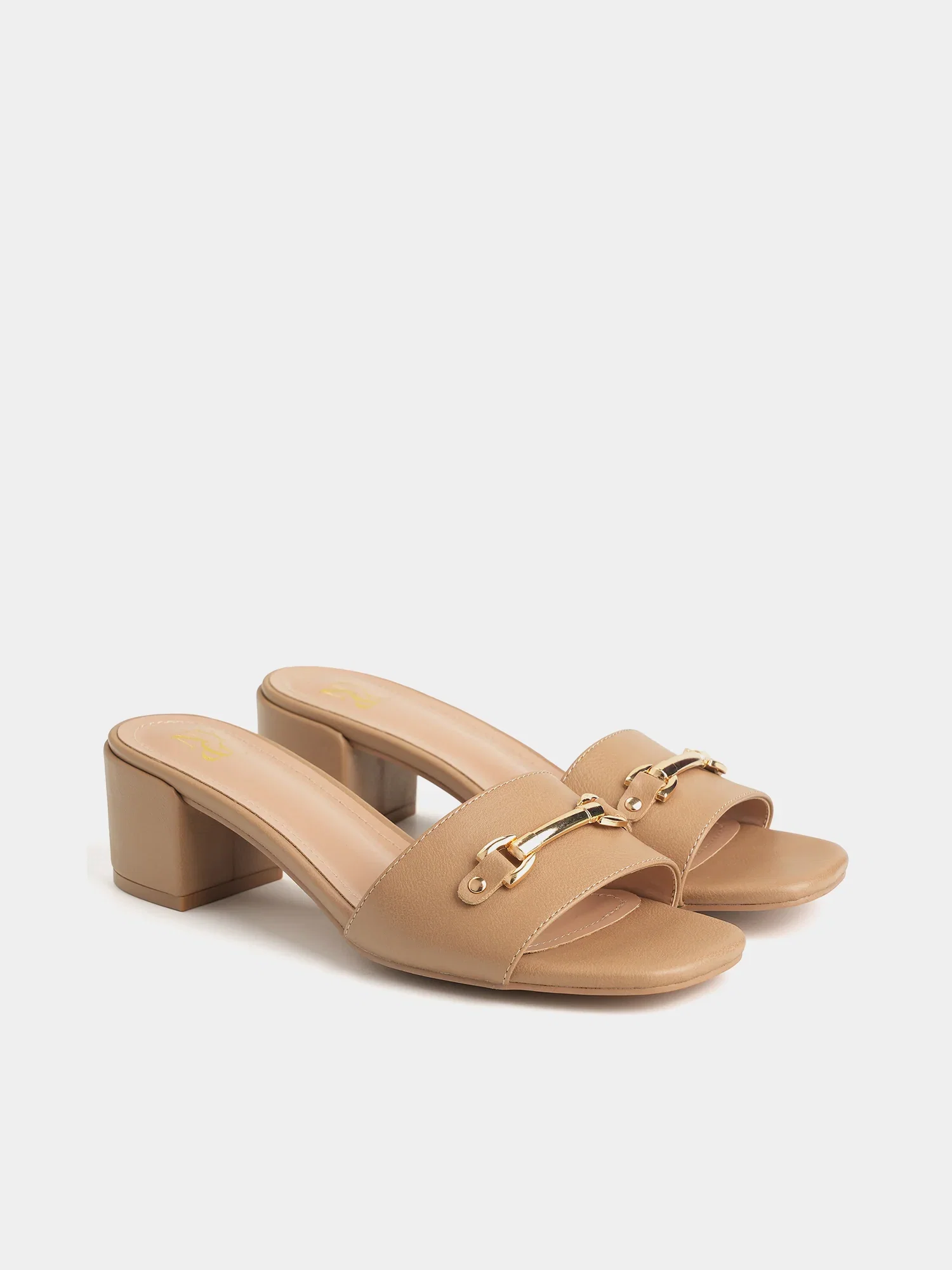 Image of Maxine Slide Block Heel Sandals