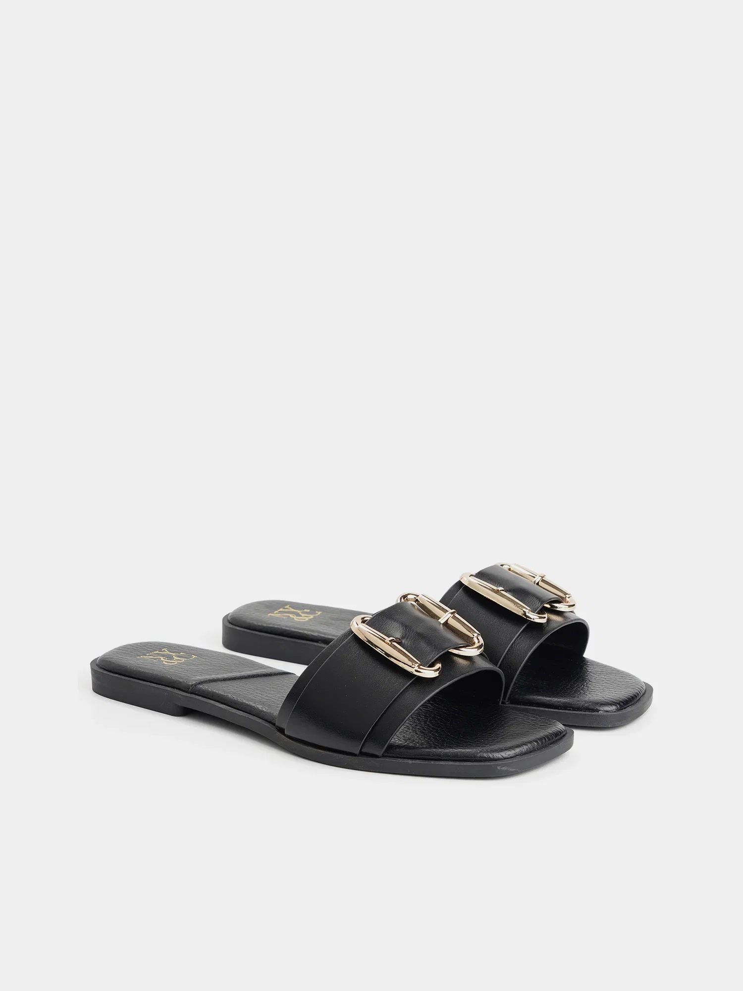 Image of Wenda Buckle Slide Sandals