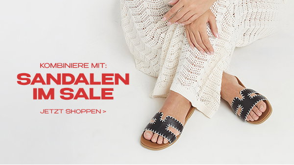 KOMBINIERE MIT: SANDALEN IM SALE