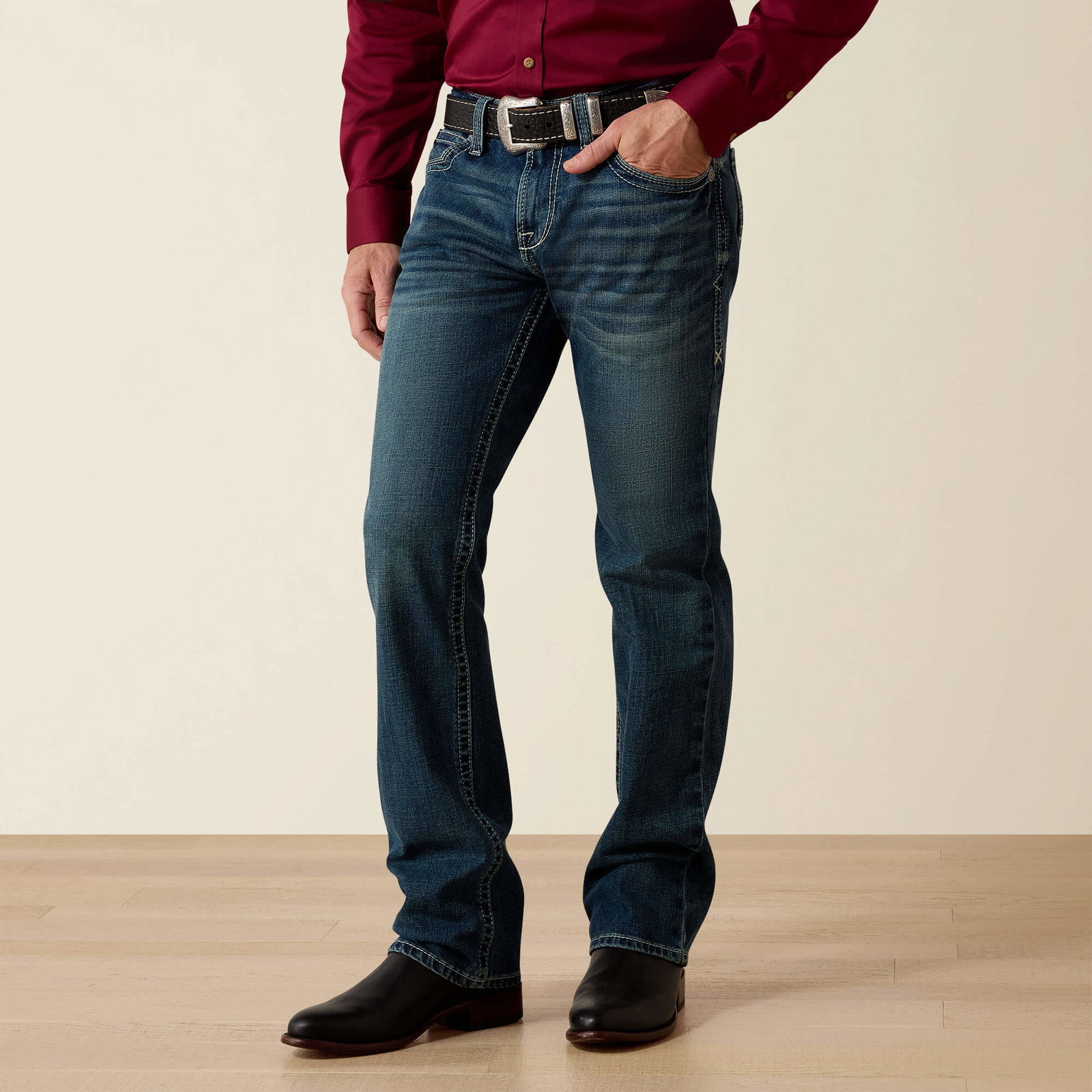 Men’s M7 Rocker Stretch Coltrane Stackable Straight Leg Jean