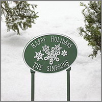 Custom Holiday Plaques