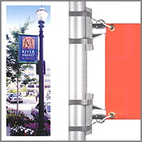 Street Pole Banner System