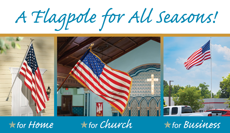 Flagpole for All Seasons