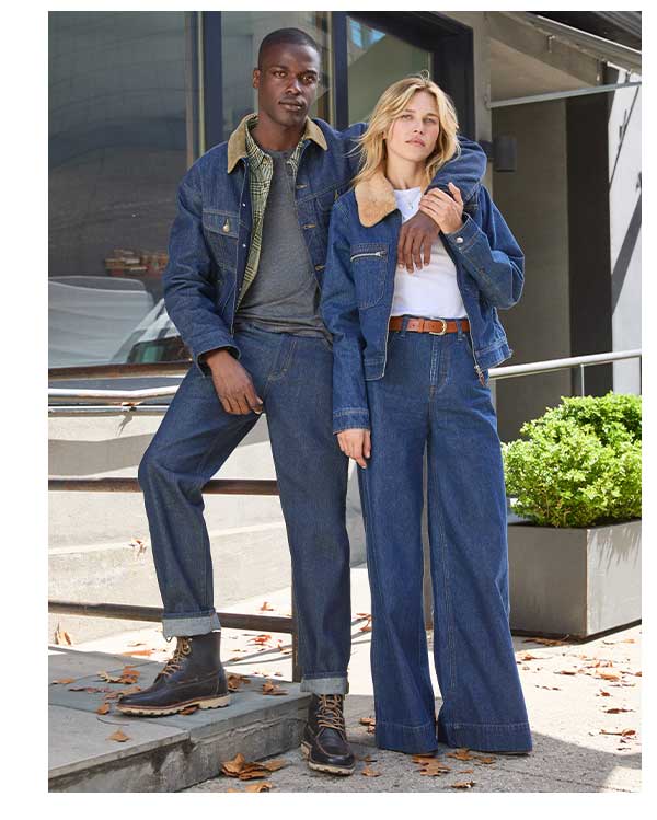 Couple In Denim