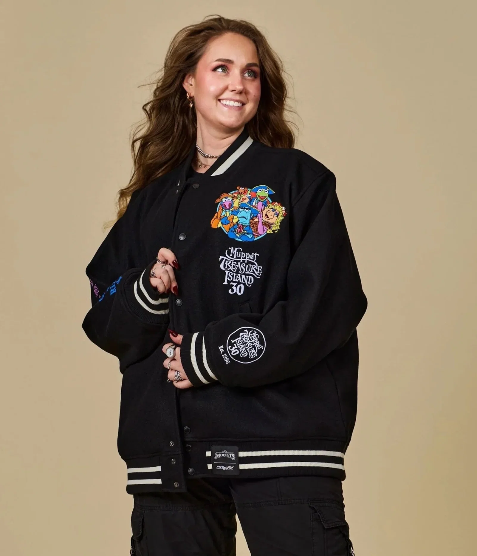 Image of Cakeworthy Disney Muppet Treasure Island Varsity Jacket