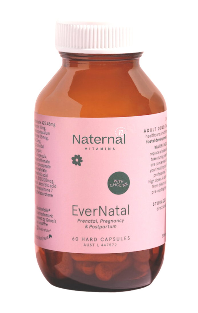 Naternal EverNatal | Prenatal, Pregnancy & Postpartum 60 Capsules