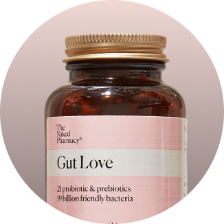 Gut Love to support a healthy gut microbiome.
