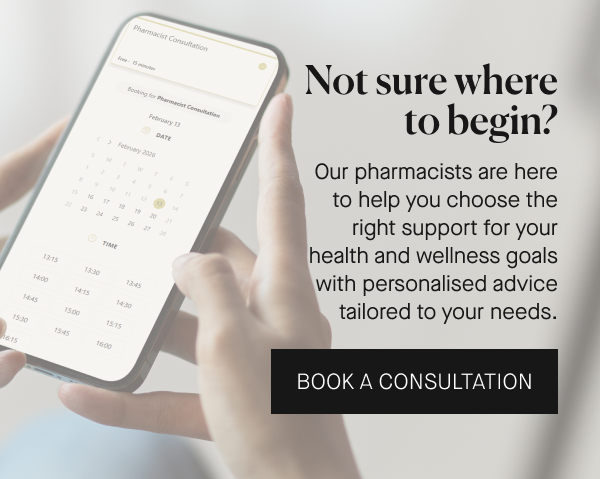 Book a consultation with a Naked Pharmacy pharmacist
