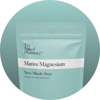 Marine Magnesium to support muscle function, energy and everyday wellbeing.