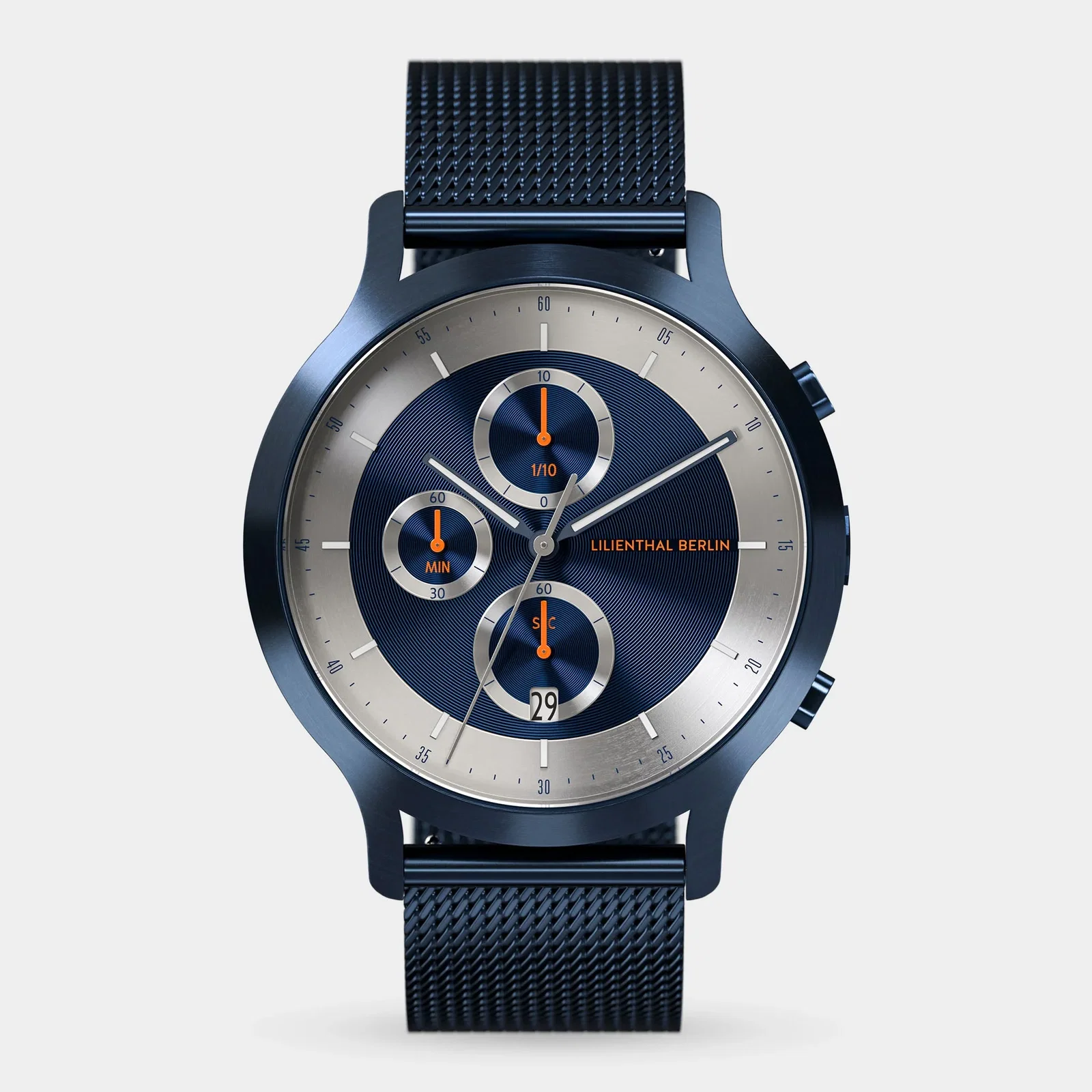 Image of Chronograph LP – Blue Silver
