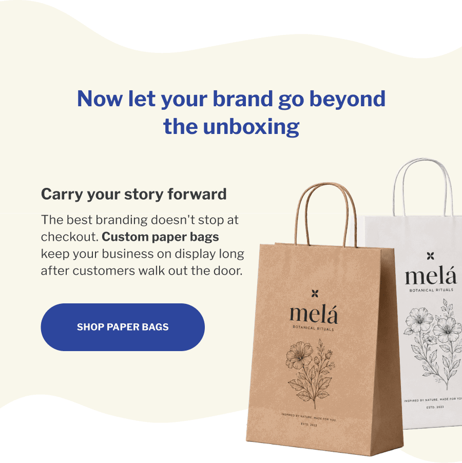 Carry your story forward | SHOP PAPER BAGS