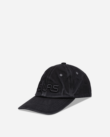 Logo Cap Washed Black