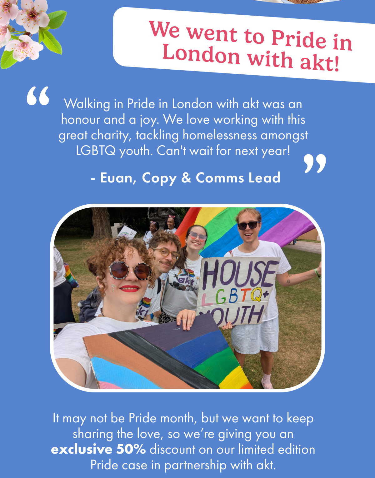 We went to Pride in London with akt