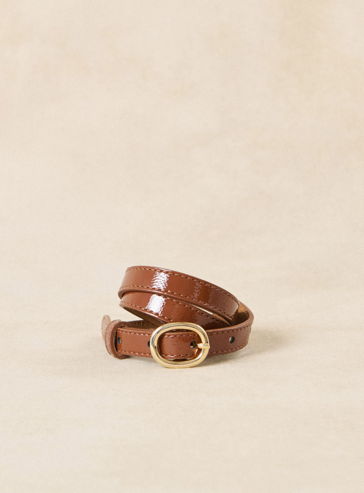 Victor belt brown