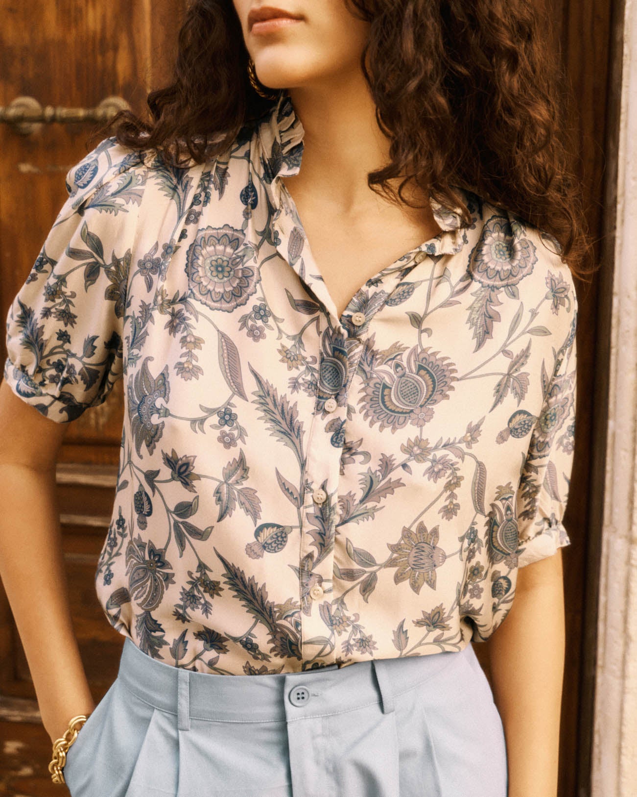 Tera blouse ecru