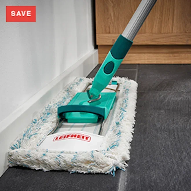 Leifheit Profi XL Floor Sweeper With Handle