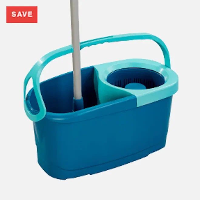 Leifheit Clean Twist Disc Ergo Mop and Bucket Set
