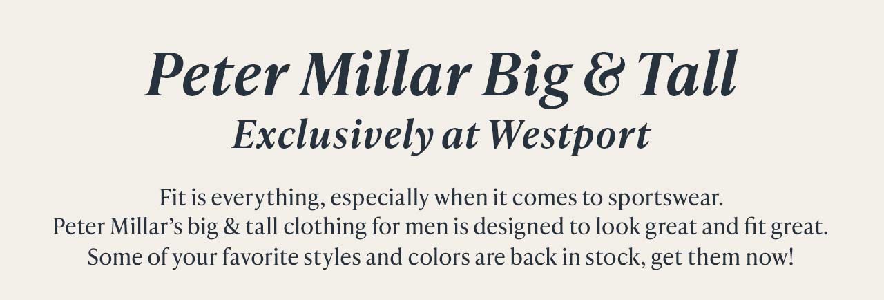 Discover Peter Millar's year-round essentials