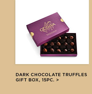 Dark Chocolate Truffles Gift Box, 15pc.